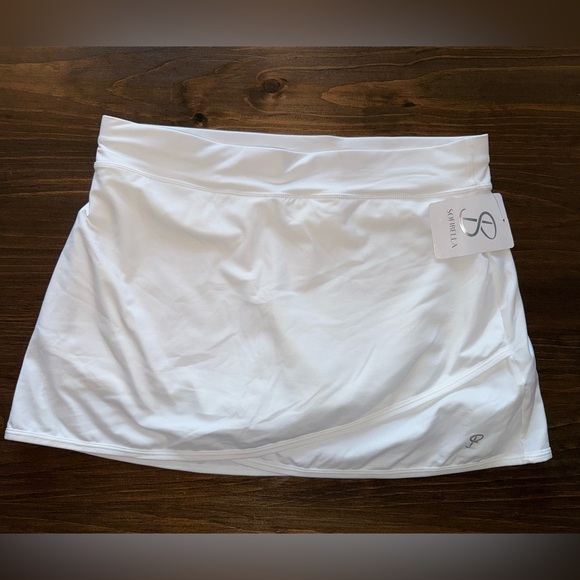 NWT Sofibella (XL) Brand New White UPF 50 Skort - Picture 1 of 6